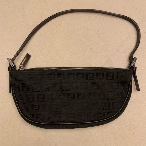 Fendi Handbags - Fendi Zucca Shoulder Bag